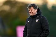 28 October 2024; Wexford manager James Keddy during the SSE Airtricity Men's First Division Play-Off semi-final second leg match between Wexford and Athlone Town at Ferrycarrig Park in Wexford. Photo by Shauna Clinton/Sportsfile
