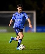 28 October 2024; Donal Higgins of UCD during the SSE Airtricity Men's First Division play-off semi-final second leg match between UCD and Bray Wanderers at UCD Bowl in Dublin. Photo by Stephen McCarthy/Sportsfile