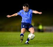 28 October 2024; Eanna Clancy of UCD during the SSE Airtricity Men's First Division play-off semi-final second leg match between UCD and Bray Wanderers at UCD Bowl in Dublin. Photo by Stephen McCarthy/Sportsfile