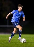 28 October 2024; Luke O'Regan of UCD during the SSE Airtricity Men's First Division play-off semi-final second leg match between UCD and Bray Wanderers at UCD Bowl in Dublin. Photo by Stephen McCarthy/Sportsfile