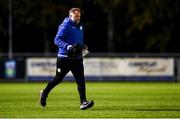 28 October 2024; Bray Wanderers physiotherapist Peter Mulrean during the SSE Airtricity Men's First Division play-off semi-final second leg match between UCD and Bray Wanderers at UCD Bowl in Dublin. Photo by Stephen McCarthy/Sportsfile