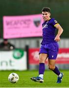 28 October 2024; Lewis Temple of Wexford during the SSE Airtricity Men's First Division Play-Off semi-final second leg match between Wexford and Athlone Town at Ferrycarrig Park in Wexford. Photo by Shauna Clinton/Sportsfile