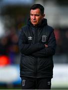 28 October 2024; Athlone Town manager Dario Castelo before the SSE Airtricity Men's First Division Play-Off semi-final second leg match between Wexford and Athlone Town at Ferrycarrig Park in Wexford. Photo by Shauna Clinton/Sportsfile
