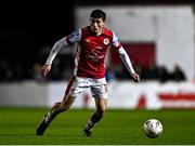 25 October 2024; Kian Leavy of St Patrick's Athletic during the SSE Airtricity Men's Premier Division match between St Patrick's Athletic and Derry City at Richmond Park in Dublin. Photo by Tyler Miller/Sportsfile