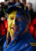 28 October 2024; Sixmilebridge supporter Councillor Alan O’Callaghan, Cathaoirleach of Clare County Council, before the Clare County Senior Club Hurling Championship final match between Sixmilebridge and Feakle at Cusack Park in Clare. Photo by Ray McManus/Sportsfile
