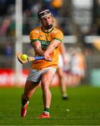 28 October 2024; Shane McGrath of Feakle takes a free during the Clare County Senior Club Hurling Championship final match between Sixmilebridge and Feakle at Cusack Park in Clare. Photo by Ray McManus/Sportsfile