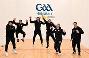29 October 2024; Team USA during day three of the O'Neills.com World 4-Wall Championships at Croke Park in Dublin. Photo by Stephen Marken/Sportsfile