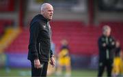 29 October 2024; Republic of Ireland assistant coach Ian Hill before the UEFA U17 European Championships Round 1 Qualifier match between Republic of Ireland and Lithuania at Inver Park in Larne, Antrim. Photo by Ramsey Cardy/Sportsfile