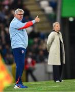 29 October 2024; Croatia manager Nenad Gracan during the UEFA Women's EURO 2025 Play-Off Round 1 Second Leg match between Northern Ireland and Croatia at the National Football Stadium in Windsor Park, Belfast. Photo by Ramsey Cardy/Sportsfile