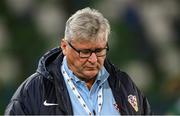 29 October 2024; Croatia manager Nenad Gracan during the UEFA Women's EURO 2025 Play-Off Round 1 Second Leg match between Northern Ireland and Croatia at the National Football Stadium in Windsor Park, Belfast. Photo by Ramsey Cardy/Sportsfile
