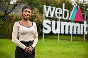 30 October 2024; Stephanie Esambe, Founder and Chief Executive Officer of Pillaxia, in attendance during the Web Summit Irish startup meetup in Tramway House, Dublin. Photo by Sam Barnes/Sportsfile