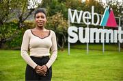 30 October 2024; Stephanie Esambe, Founder and Chief Executive Officer of Pillaxia, in attendance during the Web Summit Irish startup meetup in Tramway House, Dublin. Photo by Sam Barnes/Sportsfile