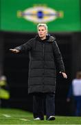29 October 2024; Northern Ireland manager Tanya Oxtoby during the UEFA Women's EURO 2025 Play-Off Round 1 Second Leg match between Northern Ireland and Croatia at the National Football Stadium in Windsor Park, Belfast. Photo by Ramsey Cardy/Sportsfile