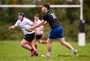 30 October 2024; Nicky Sheridan of Metro during the BearingPoint Shane Horgan Cup Round 2 match between Metro and Midlands at Cill Dara RFC in Kildare. Photo by Piaras Ó Mídheach/Sportsfile