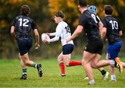 30 October 2024; Luke Tully of Midlands during the BearingPoint Shane Horgan Cup Round 2 match between Metro and Midlands at Cill Dara RFC in Kildare. Photo by Piaras Ó Mídheach/Sportsfile