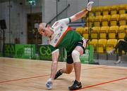 30 October 2024; Robbie McCarthy of Team Ireland in action in the Open Men's round of 16 during day five of the O'Neills.com World 4-Wall Championships at Croke Park in Dublin. Photo by Stephen Marken/Sportsfile