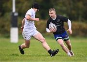 30 October 2024; Nicky Sheridan of Metro during the BearingPoint Shane Horgan Cup Round 2 match between Metro and Midlands at Cill Dara RFC in Kildare. Photo by Piaras Ó Mídheach/Sportsfile