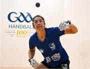 30 October 2024; Mikaila Esser of USA in action in the Open Ladies round of 16 during day five of the O'Neills.com World 4-Wall Championships at Croke Park in Dublin. Photo by Stephen Marken/Sportsfile