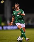 29 October 2024; Marissa Sheva of Republic of Ireland during the UEFA Women's EURO 2025 Play-Off Round 1 second leg match between Republic of Ireland and Georgia at Tallaght Stadium in Dublin. Photo by Ben McShane/Sportsfile