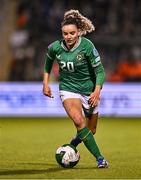 29 October 2024; Leanne Kiernan of Republic of Ireland during the UEFA Women's EURO 2025 Play-Off Round 1 second leg match between Republic of Ireland and Georgia at Tallaght Stadium in Dublin. Photo by Ben McShane/Sportsfile