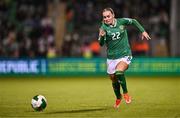 29 October 2024; Izzy Atkinson of Republic of Ireland during the UEFA Women's EURO 2025 Play-Off Round 1 second leg match between Republic of Ireland and Georgia at Tallaght Stadium in Dublin. Photo by Ben McShane/Sportsfile