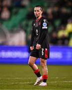 29 October 2024; Gvantsa Kadagishvili of Georgia during the UEFA Women's EURO 2025 Play-Off Round 1 second leg match between Republic of Ireland and Georgia at Tallaght Stadium in Dublin. Photo by Ben McShane/Sportsfile