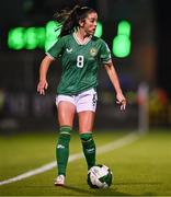 29 October 2024; Marissa Sheva of Republic of Ireland during the UEFA Women's EURO 2025 Play-Off Round 1 second leg match between Republic of Ireland and Georgia at Tallaght Stadium in Dublin. Photo by Ben McShane/Sportsfile