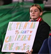 29 October 2024; Republic of Ireland goalkeeper Grace Moloney before the UEFA Women's EURO 2025 Play-Off Round 1 second leg match between Republic of Ireland and Georgia at Tallaght Stadium in Dublin. Photo by Ben McShane/Sportsfile