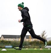31 October 2024; Trevor Clarke during a Shamrock Rovers Training Session at the Roadstone Group Sports Club in Dublin. Photo by David Fitzgerald/Sportsfile