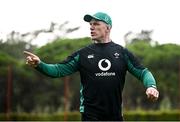 31 October 2024; Forwards coach Paul O'Connell during an Ireland Rugby squad training session at The Campus in Quinta da Lago, Portugal. Photo by Seb Daly/Sportsfile