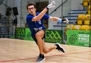 1 November 2024; Ray Ure of USA in action in the Open Men's doubles quarter final during day seven of the O'Neills.com World 4-Wall Championships at Croke Park in Dublin. Photo by Stephen Marken/Sportsfile