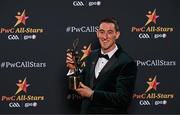 1 November 2024; Limerick hurler Nickie Quaid with his PwC GAA/GPA All-Star Award during the 2024 PwC GAA/GPA All-Star Awards at the RDS in Dublin. Photo by Sam Barnes/Sportsfile
