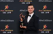 1 November 2024; Limerick hurler Kyle Hayes with his PwC GAA/GPA All-Star Award during the 2024 PwC GAA/GPA All-Star Awards at the RDS in Dublin. Photo by Sam Barnes/Sportsfile