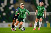 29 October 2024; Constance Scofield of Northern Ireland during the UEFA Women's EURO 2025 Play-Off Round 1 Second Leg match between Northern Ireland and Croatia at the National Football Stadium in Windsor Park, Belfast. Photo by Ramsey Cardy/Sportsfile