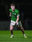 2 November 2024; Connor Hughes of Derrylaughan Kevin Barry's during the AIB Ulster GAA Intermediate Club Football Championship Round 1 match between Derrylaughan Kevin Barrys and Termon at O'Neill's Healy Park in Omagh, Tyrone. Photo by Ben McShane/Sportsfile