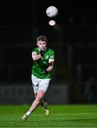 2 November 2024; Connor Hughes of Derrylaughan Kevin Barry's during the AIB Ulster GAA Intermediate Club Football Championship Round 1 match between Derrylaughan Kevin Barrys and Termon at O'Neill's Healy Park in Omagh, Tyrone. Photo by Ben McShane/Sportsfile