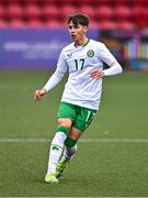 4 November 2024; Ramon Martos of Republic of Ireland during the UEFA U17 European Championships Round 1 qualifier match between Scotland and Republic of Ireland at Inver Park in Larne, Antrim. Photo by Ben McShane/Sportsfile