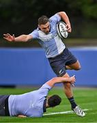 6 November 2024; Cortez Ratima, right, and Will Jordan during a New Zealand rugby squad training session at Wanderers Football Club in Dublin. Photo by Sam Barnes/Sportsfile