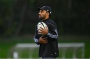 7 November 2024; Sevu Reece during a New Zealand Rugby captain's run at the UCD Bowl in Dublin. Photo by Seb Daly/Sportsfile