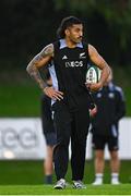 7 November 2024; Rieko Ioane during a New Zealand Rugby captain's run at the UCD Bowl in Dublin. Photo by Seb Daly/Sportsfile