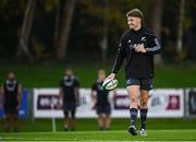 7 November 2024; Jordie Barrett during a New Zealand Rugby captain's run at the UCD Bowl in Dublin. Photo by Seb Daly/Sportsfile
