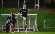 7 November 2024; Will Jordan during a New Zealand Rugby captain's run at the UCD Bowl in Dublin. Photo by Seb Daly/Sportsfile