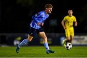 6 November 2024; Roy Lawlor of UCD during the UEFA Youth League second round 2nd leg match between UCD and 2 Korriku at UCD Bowl in Dublin. Photo by Tyler Miller/Sportsfile