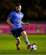 6 November 2024; Kyle Donoghue of UCD during the UEFA Youth League second round 2nd leg match between UCD and 2 Korriku at UCD Bowl in Dublin. Photo by Tyler Miller/Sportsfile