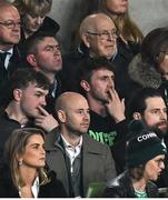 8 November 2024; Actor Paul Mescal looks on from the crowd during the Autumn Nations Series match between Ireland and New Zealand at the Aviva Stadium in Dublin. Photo by Brendan Moran/Sportsfile