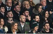 8 November 2024; Actor Paul Mescal looks on from the crowd during the Autumn Nations Series match between Ireland and New Zealand at the Aviva Stadium in Dublin. Photo by Brendan Moran/Sportsfile