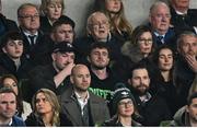 8 November 2024; Actor Paul Mescal looks on during the Autumn Nations Series match between Ireland and New Zealand at the Aviva Stadium in Dublin. Photo by Brendan Moran/Sportsfile