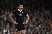 8 November 2024; Rieko Ioane of New Zealand during the Autumn Nations Series match between Ireland and New Zealand at the Aviva Stadium in Dublin. Photo by Seb Daly/Sportsfile