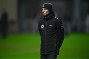 9 November 2024; Kilcoo manager Karl Lacey before the AIB Ulster GAA Senior Club Football Championship quarter-final match between Kilcoo and Crosserlough at Páirc Esler in Newry, Down. Photo by Ben McShane/Sportsfile