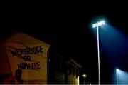 9 November 2024; A general view of floodlights, before the first ever match under floodlights at the venue, before the AIB Leinster GAA Senior Club Football Championship quarter-final match between Naas and Cuala at Cedral St Conleth's Park in Newbridge, Kildare. Photo by Piaras Ó Mídheach/Sportsfile